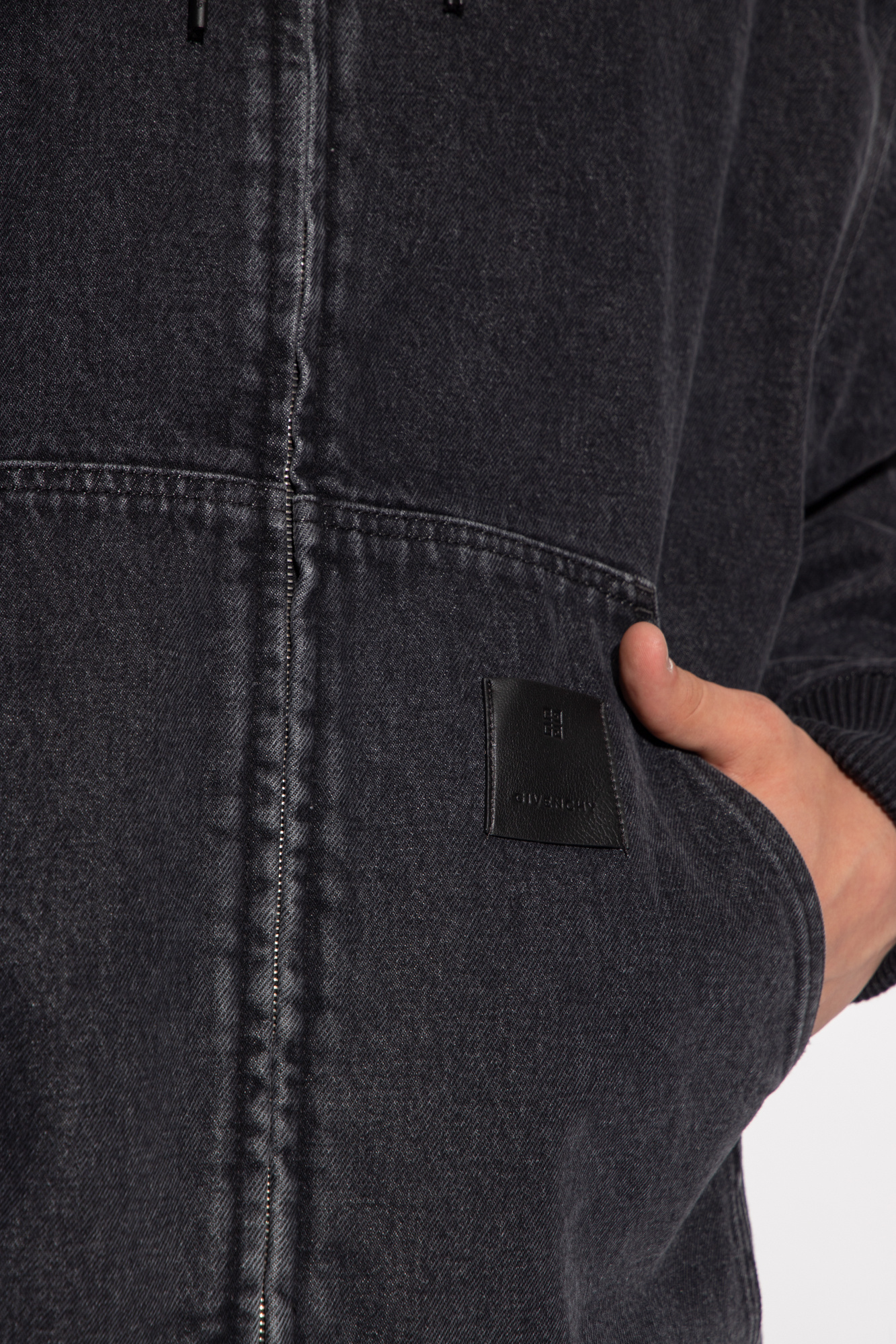 Grey Denim jacket Givenchy - SchaferandweinerShops Timor